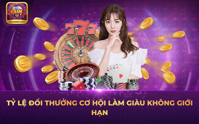 Tỷ lệ đổi thưởng cơ hội làm giàu không giới hạn